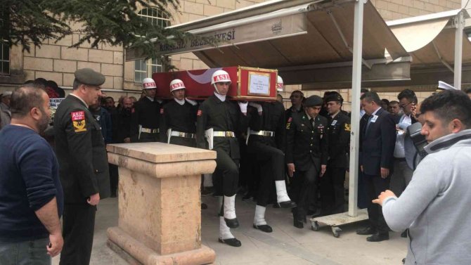 Birliğinde Vefat Eden Asker Memleketinde Son Yolculuğuna Uğurlandı