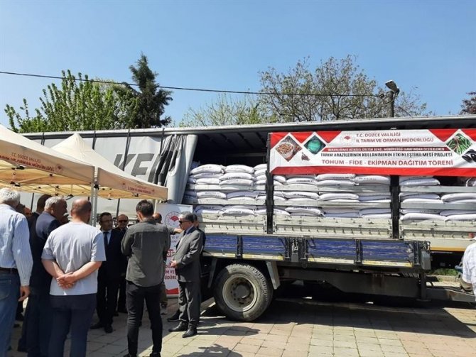 39 Ton 320 Kilogram Sertifikalı Çeltik Tohumu Dağıtıldı