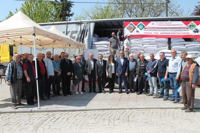 39 Ton 320 Kilogram Sertifikalı Çeltik Tohumu Dağıtıldı