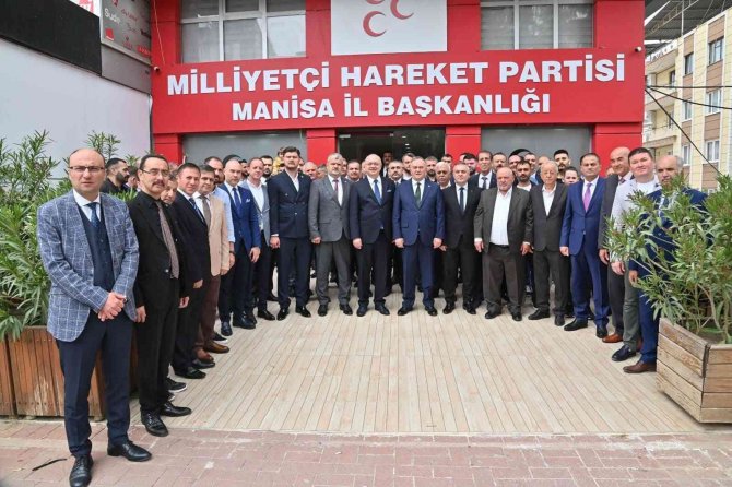 Başkan Ergün, Mhp’nin Bayramlaşmasında Partililerle Buluştu