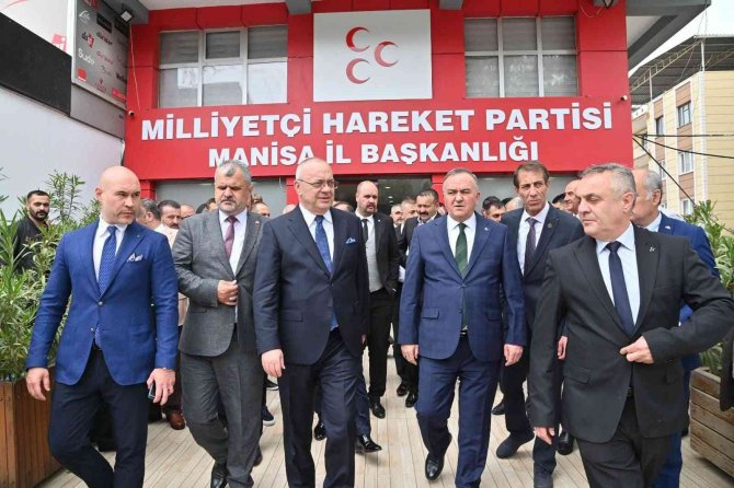 Başkan Ergün, Mhp’nin Bayramlaşmasında Partililerle Buluştu