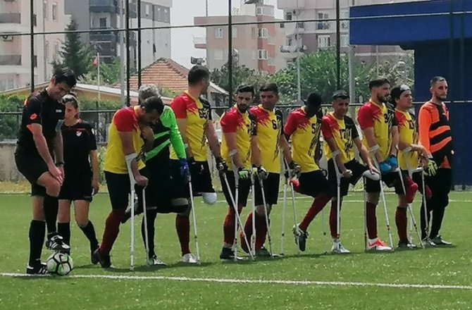 Melikgazi Ampute Takımı Deplasmanda Kazandı