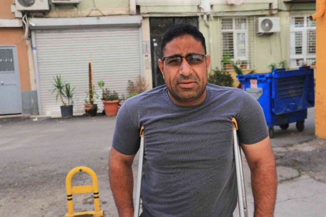 Engelli Adamın Motosikletini Böyle Çaldı