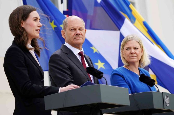 Almanya’dan Finlandiya Ve İ̇sveç’in Nato Üyeliğine Destek