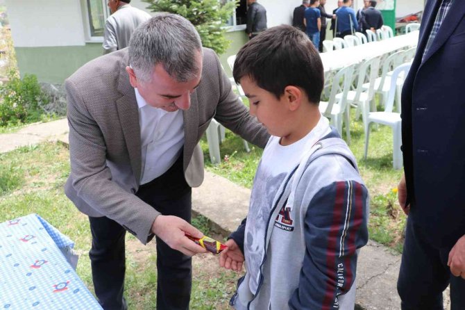 Havza’da Çiftçiler Afetlerden Korunmak İçin Kurban Kesti