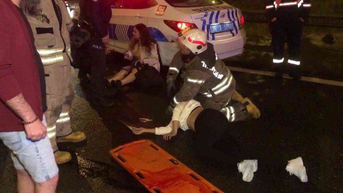 Pendik’te Aynı Noktada Art Arda 2 Ayrı Kaza: 2’si Ağır 5 Yaralı