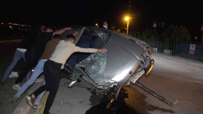 Takla Atan Otomobil Sürücüsü Alkollü Ve Ehliyetsiz Çıktı: Binlerce Lira Ceza Yedi