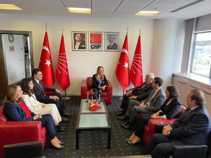 Chp Heyeti Dsp Heyeti İle Bayramlaştı