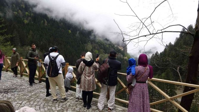 Sümela’ya Bayramda Ziyaretçi Akını