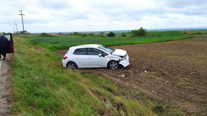 Tekirdağ’da Otomobil Takla Attı: 4 Yaralı
