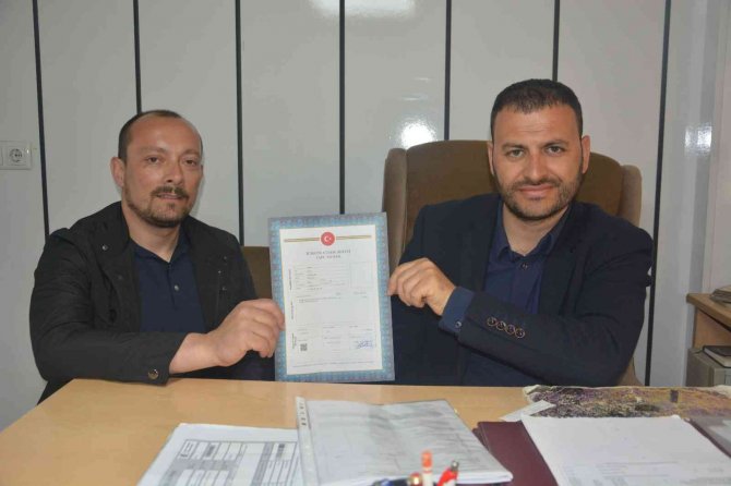 Ünye Oto Galericiler Sitesi’nin Tapusu Alındı