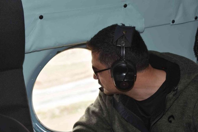 43 İlin Geçiş Güzergahında Helikopter Destekli Bayram Denetimi