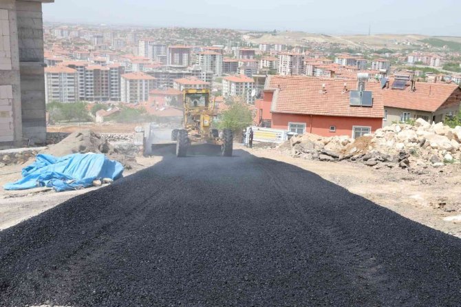 Battalgazi Yıldıztepe’de Asfaltlama Çalışmaları