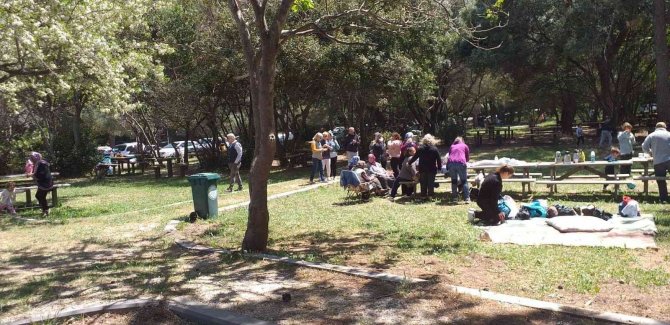 Bayramda Milli Parka Ziyaretçi Akını