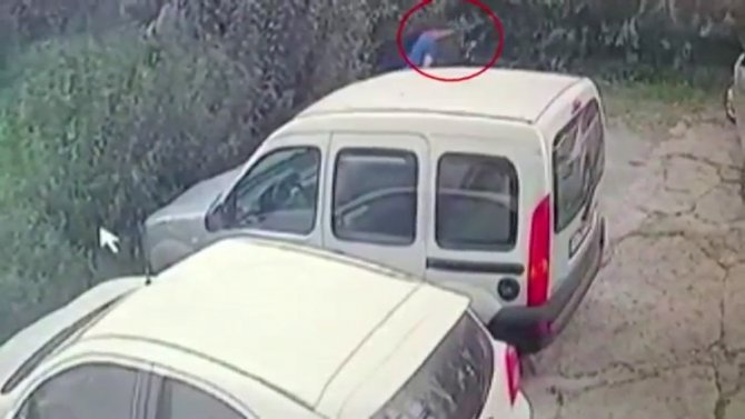 Bisiklet Hırsızlığı Kamerada