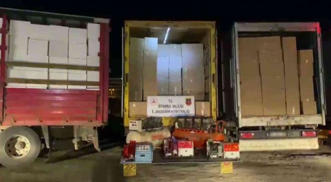 Jandarma’dan Kaçak Sigara Operasyonu
