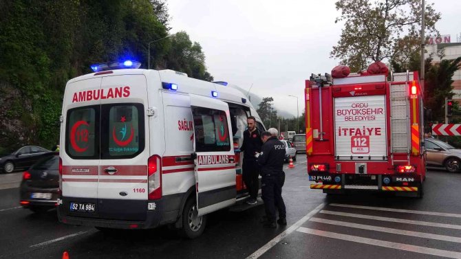 Ordu’da Trafik Kazası: 5 Yaralı
