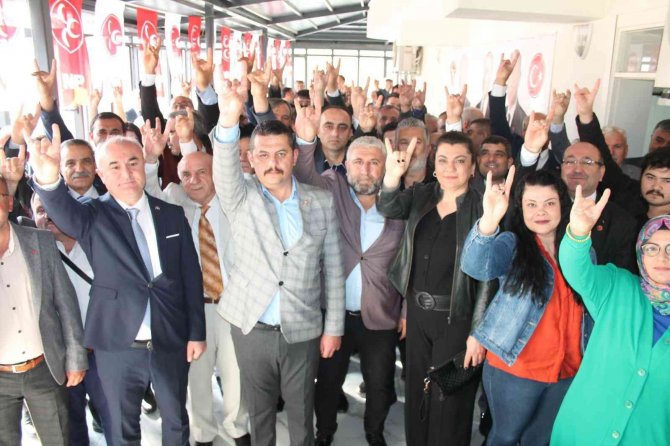 Denizli Mhp Bayramlaşma Töreninde Buluştu