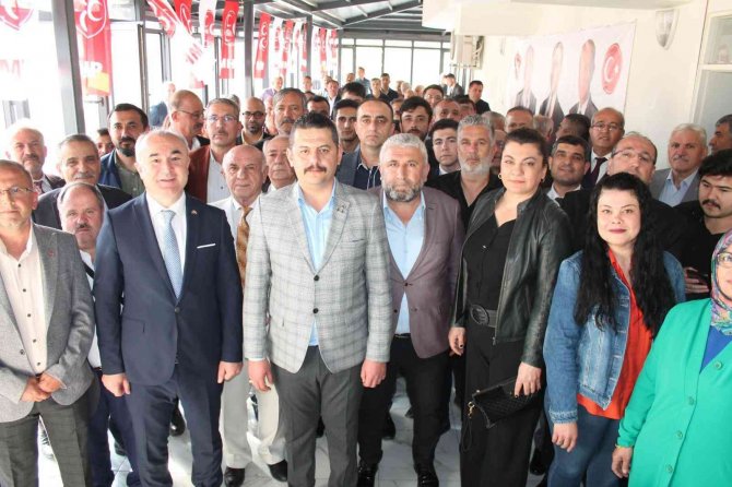 Denizli Mhp Bayramlaşma Töreninde Buluştu