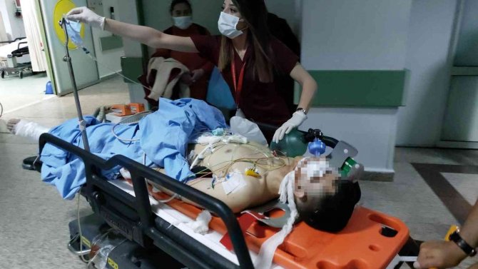 19 Yaşındaki Genç Uykunun Etkisiyle 5. Kattan Düşerek Ağır Yaralandı