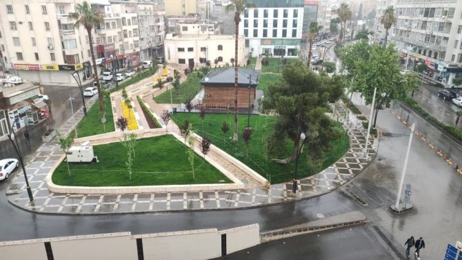 Şanlıurfa’da Sağanak Yağmur Etkili Oldu