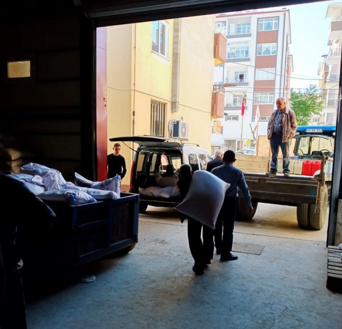 Sinoplu Çiftçilere Hibe Destekli Çeltik Tohumu Dağıtıldı