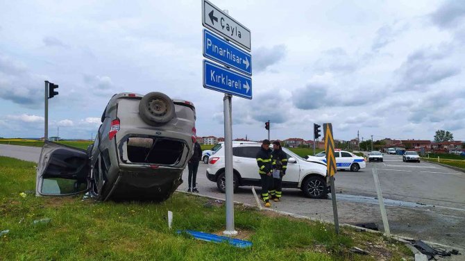 Tekirdağ’da Feci Kaza: 4 Yaralı