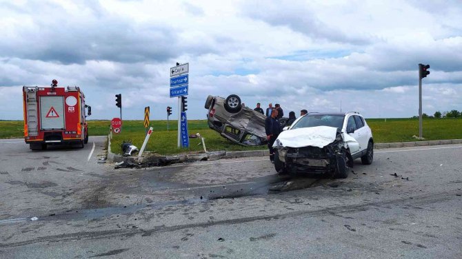 Tekirdağ’da Feci Kaza: 4 Yaralı