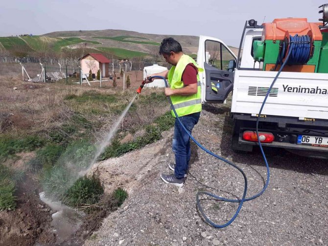 Yenimahalle’de Larva Mücadelesi