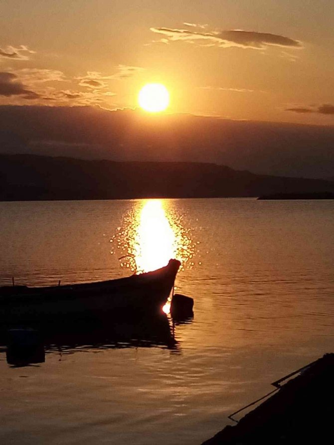 Bandırma’da Gün Batımı, Görenleri Hayran Bıraktı