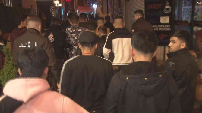 Beyoğlu’nda Düzensiz Göçmen Operasyonu