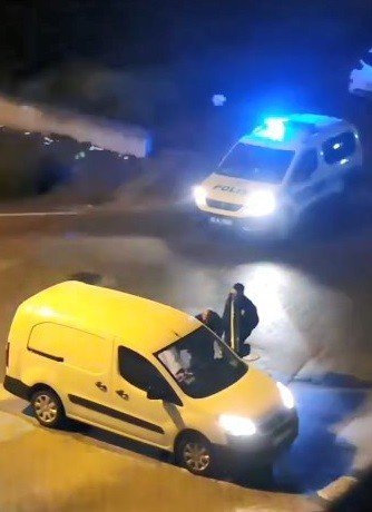 Bursa’da Faciaya Ramak Kala.. Araç Sürerken Uyuyakaldı