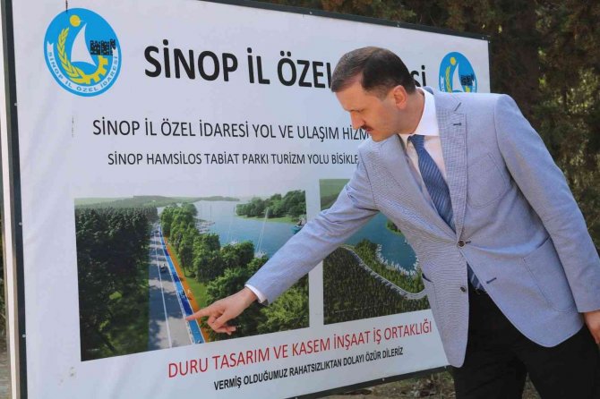 Eşsiz Güzellikteki Hamsilos Tabiat Parkı’nın Makyajı 6 Ayda Tamamlanacak