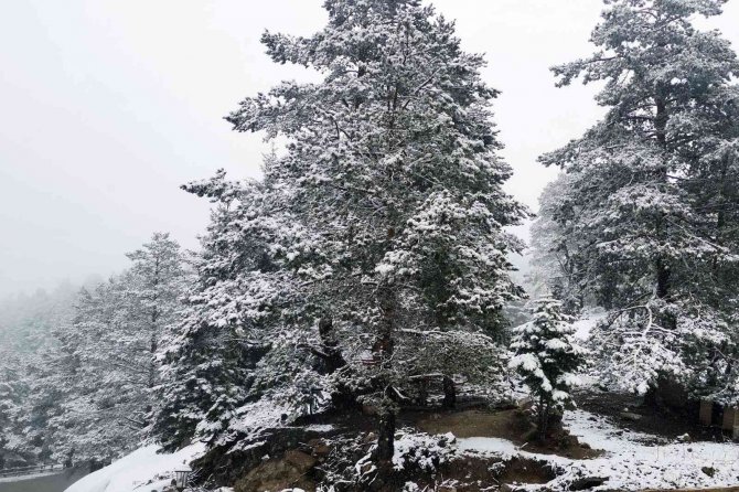 Gümüşhane Dağları Mayıs Ayında Beyaza Büründü