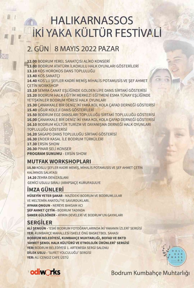 Halikarnassos İ̇ki Yaka Kültür Festivali Başlıyor