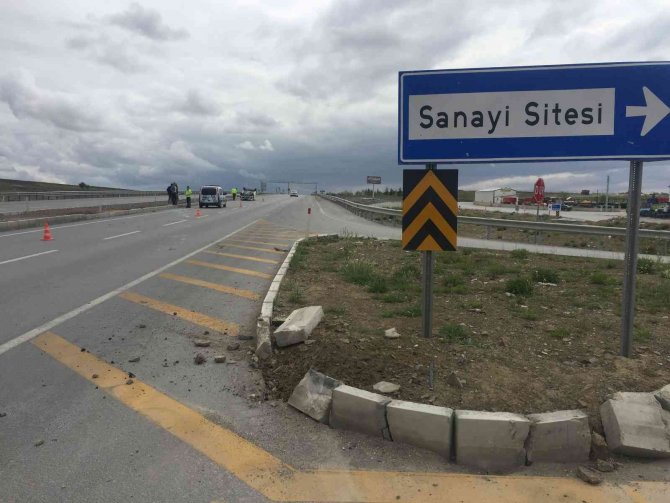 Konya’da Otomobil Takla Attı: 1 Yaralı