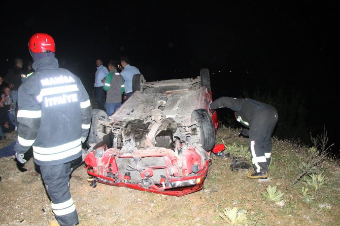 Kontrolden Çıkan Otomobil Takla Attı: 1 Çocuk Öldü, 7 Kişi Yaralandı