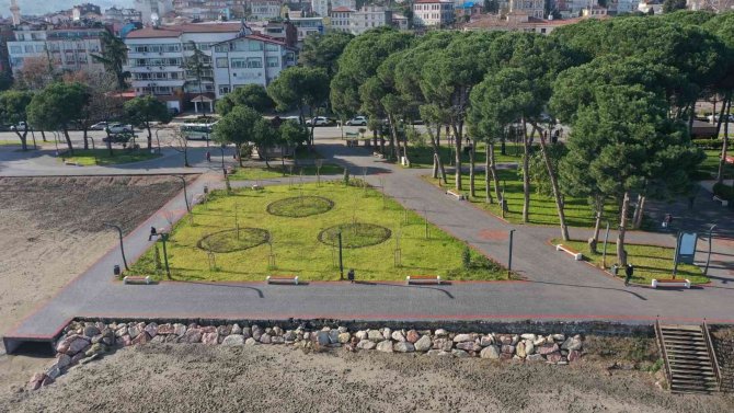 Ünye’nin Sahiline Yeni Silüet