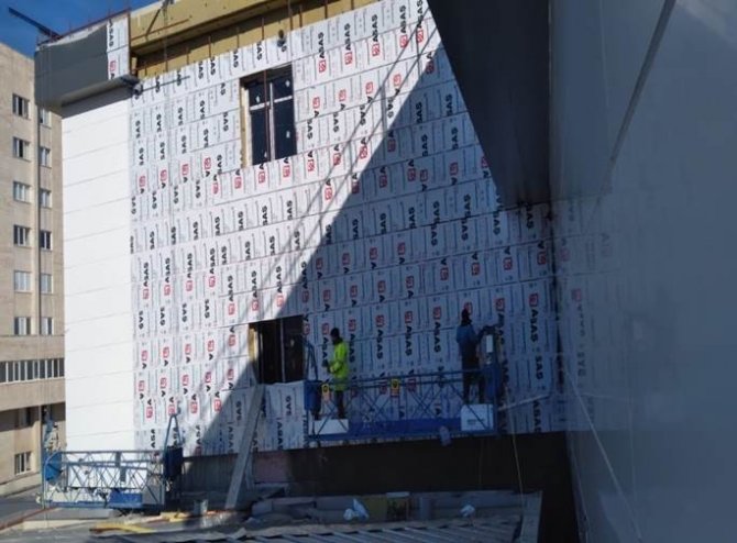 Omü Acil Servis Ek Bina İnşaatında Yüzde 56’sı Yapıldı