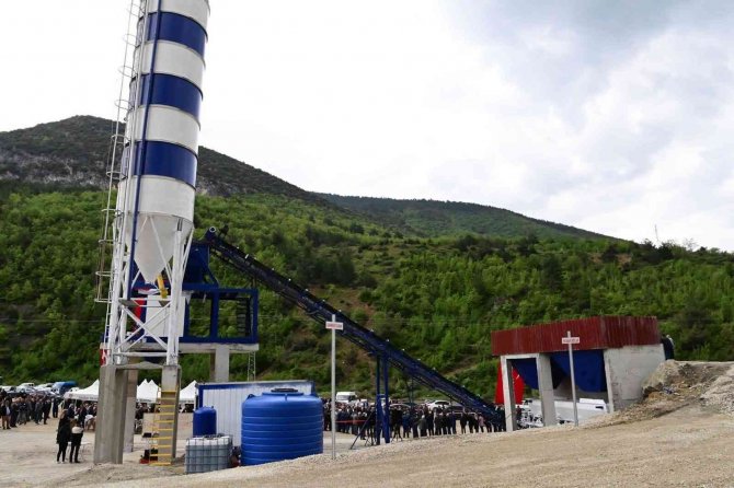 Sinop’ta 1,1 Milyon Liralık Beton Santrali Yatırımı