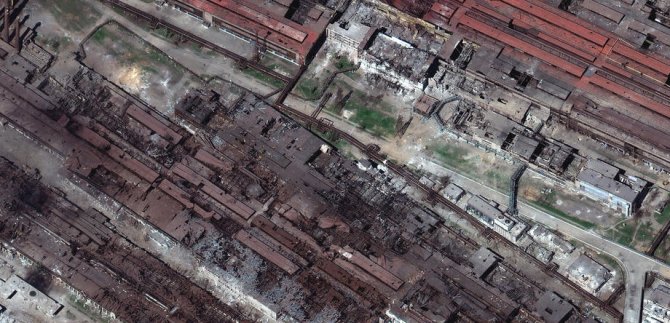 Rus Ordusunun Azovstal Fabrikasını Vurduğu Anlar Paylaşıldı