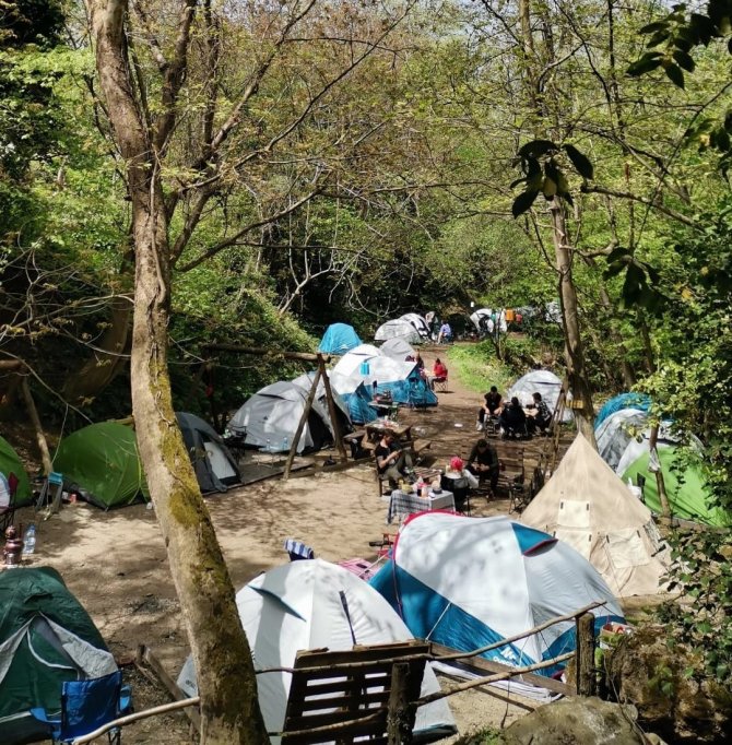 Yalova’da Kamp Turizmine İlgi Her Geçen Gün Artıyor
