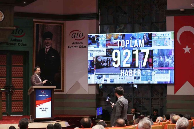 Ato Başkan Yardımcısı Yılmaz, “Eko İ̇kli̇m Ekonomi Ve İ̇klim Değişikliği Zirvesi/fuarı” Sonuç Raporunu Paylaştı