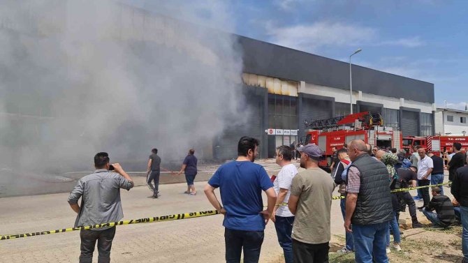 Nazilli Organize Sanayi Bölgesi’nde Yangın