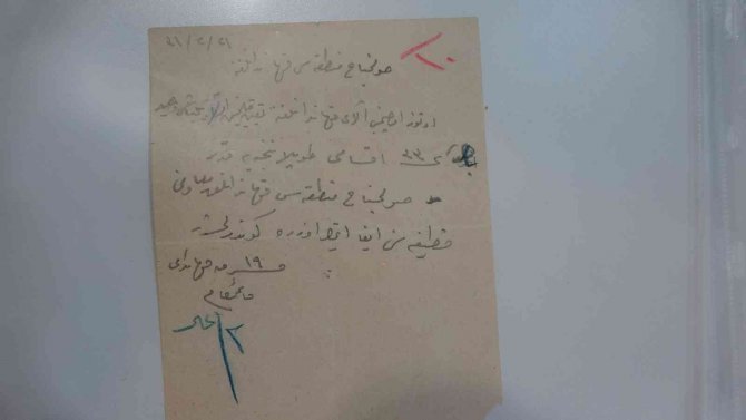 Atatürk’ün Çanakkale Savaşları’nda Verdiği Emirlerin Islak İmzalı Dokümanları Çanakkale Savaşları Gelibolu Tarihi Alan Başkanlığı Envanterinde