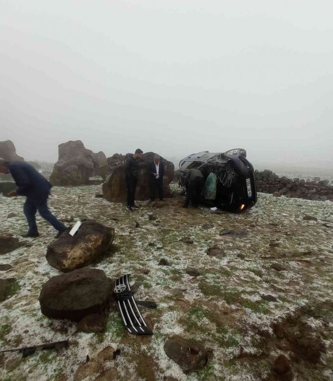 Elazığ’da Trafik Kazası: 4 Yaralı