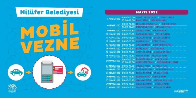 Nilüfer Belediyesi’nden Vergi Ödeme Kolaylığı