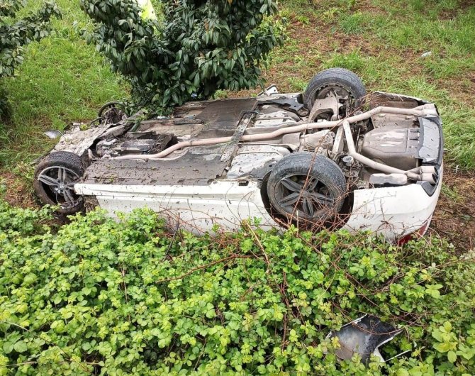 Nişana Giden Damat Adayını Emniyet Kemeri Kurtardı