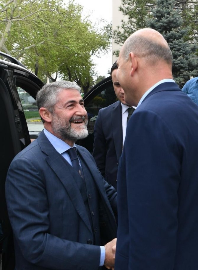 Bakan Nebati’den Bakan Soylu’ya Ziyaret