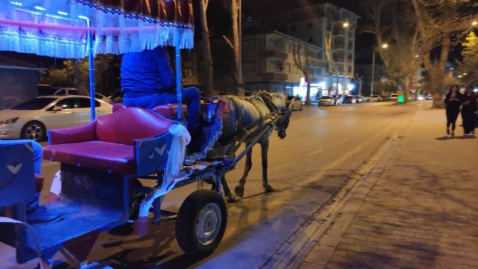 Develi’de Fayton Turları Yeniden Başladı